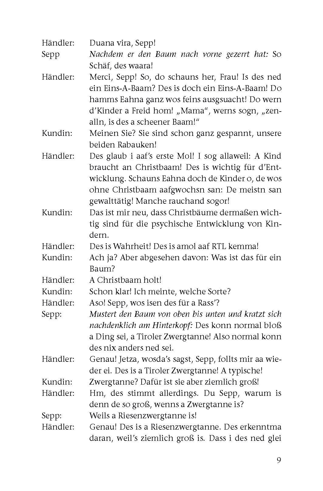 Beispielinhalt (Bild) Endlich wieder gschafft