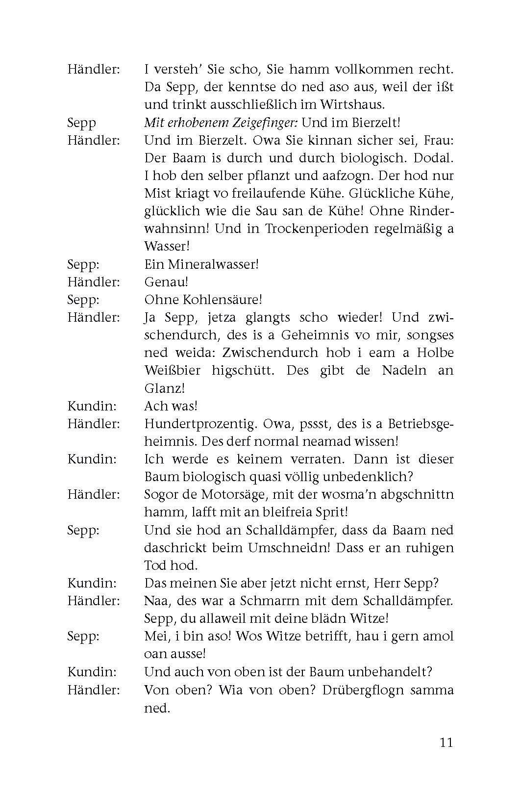 Beispielinhalt (Bild) Endlich wieder gschafft