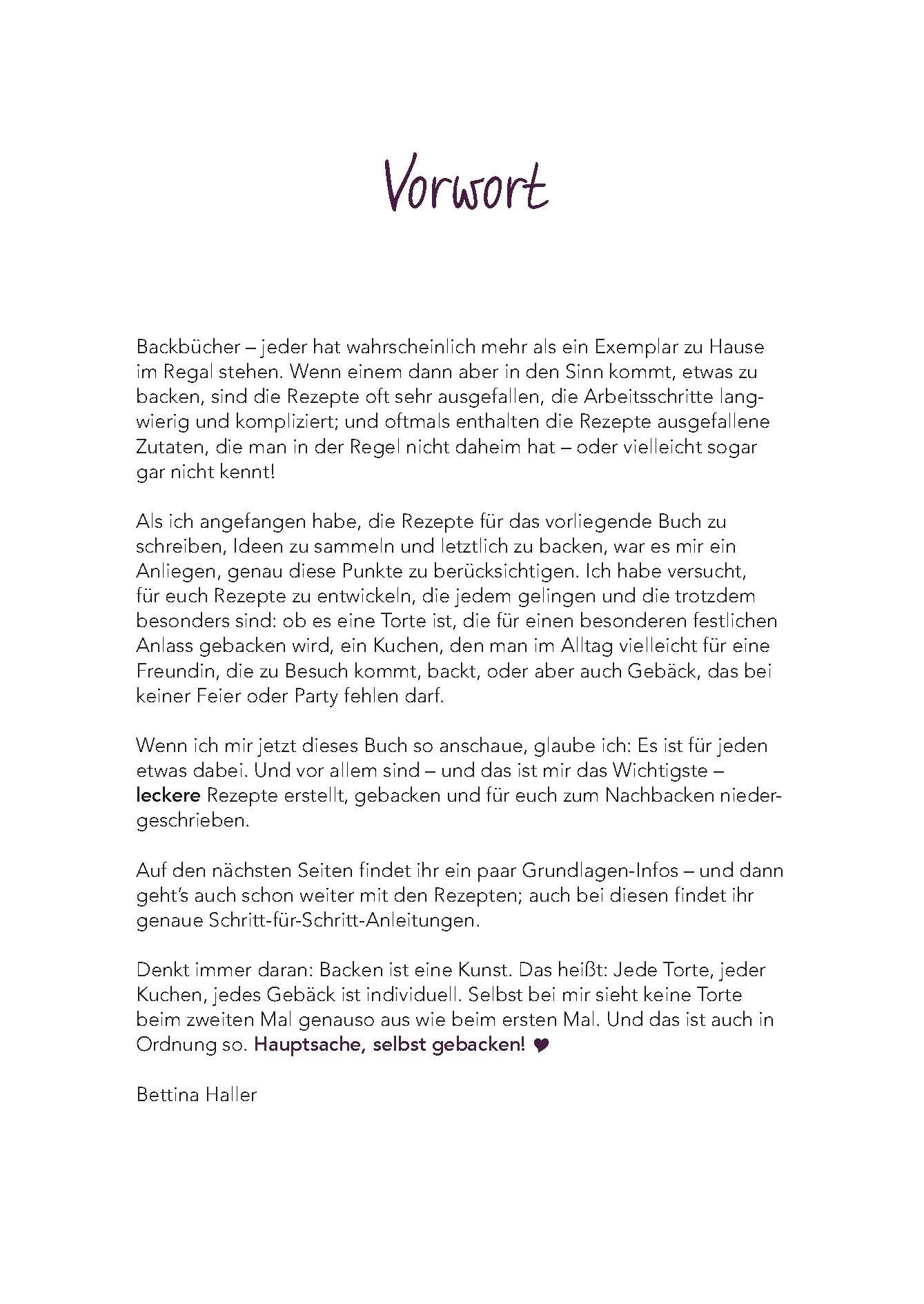 Beispielinhalt (Bild) Backrezepte aus'm Bayerischen Wald