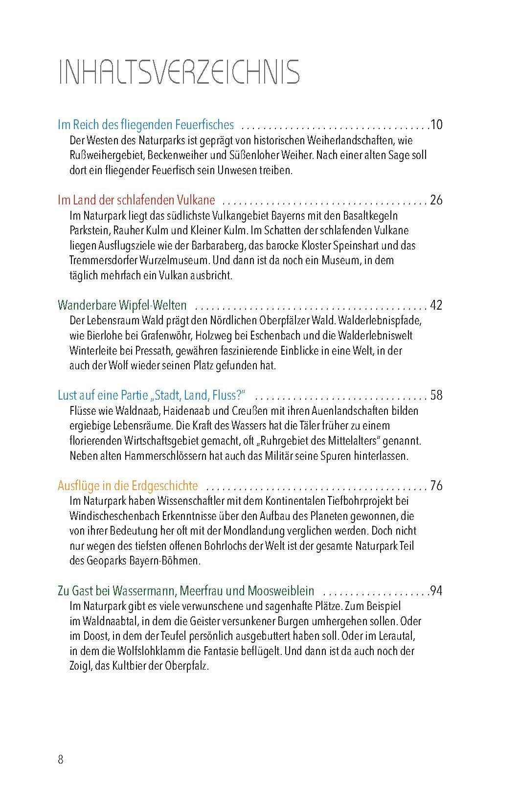 Beispielinhalt (Bild) Nördlicher Oberpfälzer Wald