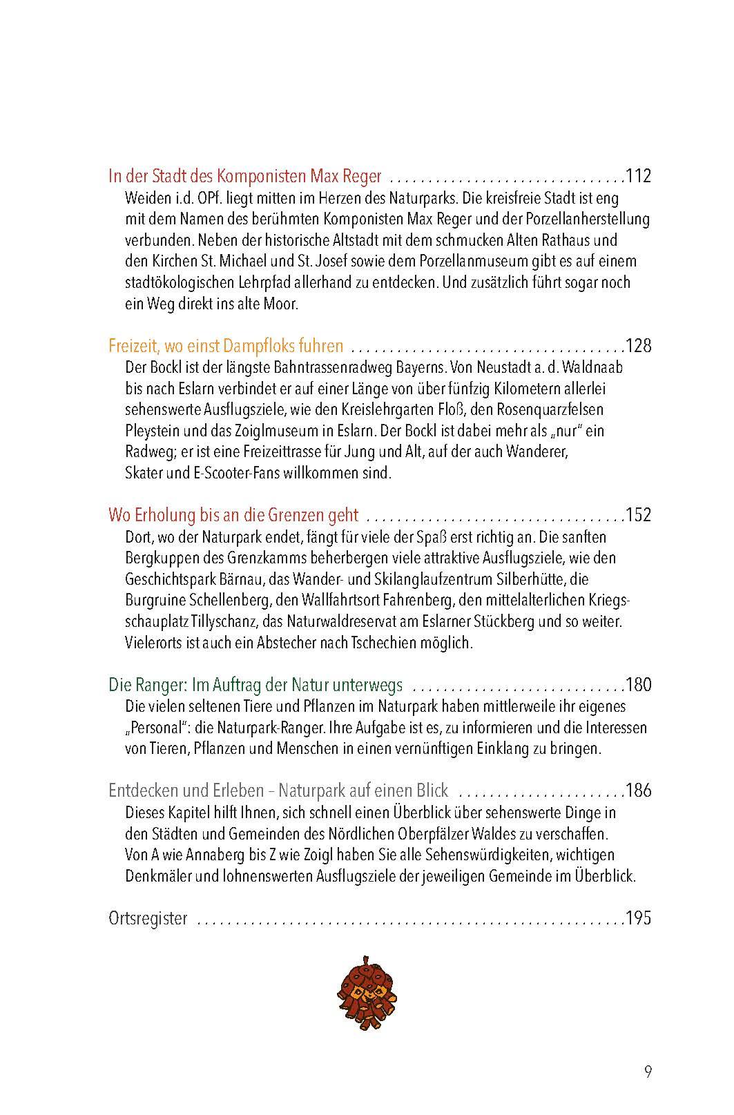 Beispielinhalt (Bild) Nördlicher Oberpfälzer Wald