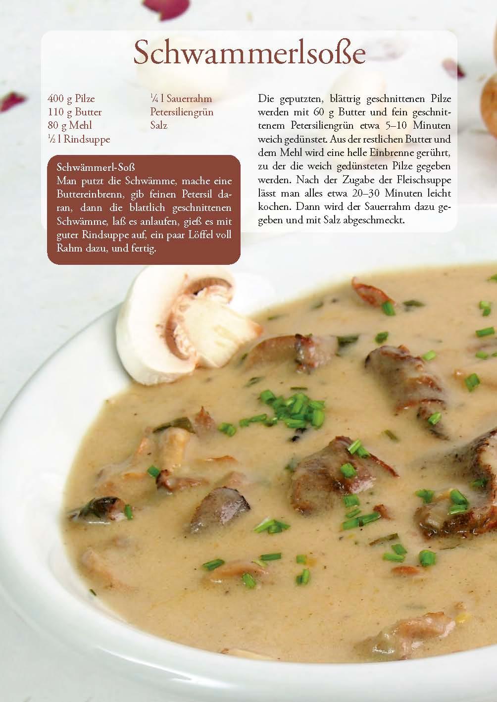 Beispielinhalt (Bild) Brennsuppn und Erdäpfel