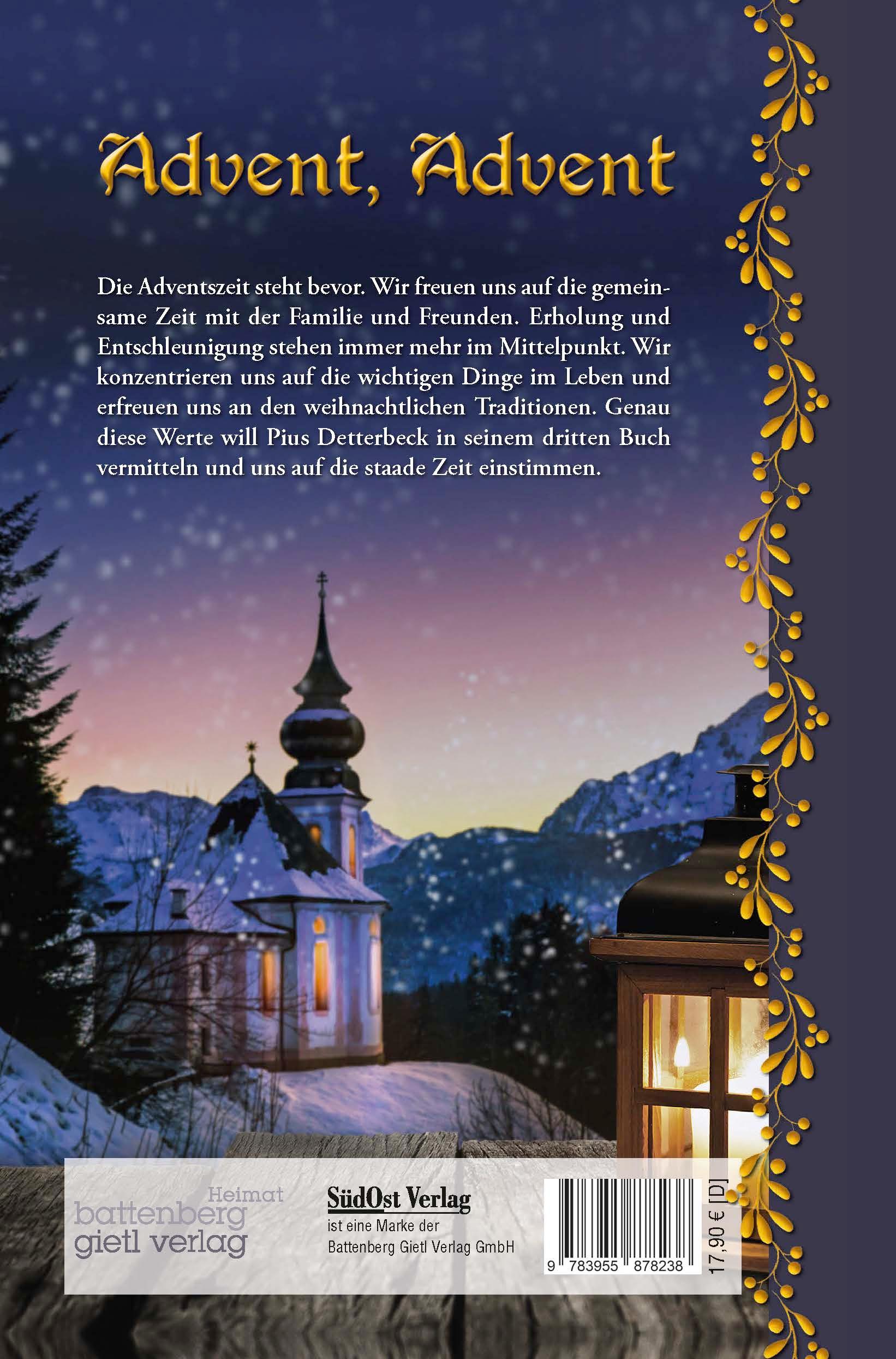Rückseitencover Advent, Advent