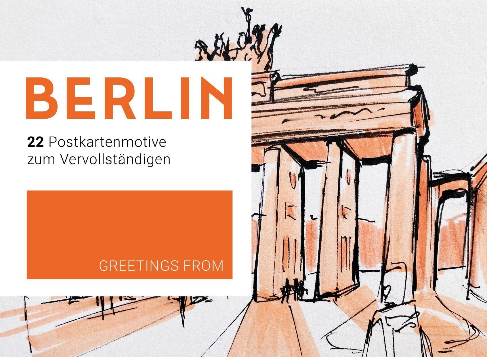 Vorderes Coverbild GREETINGS FROM BERLIN