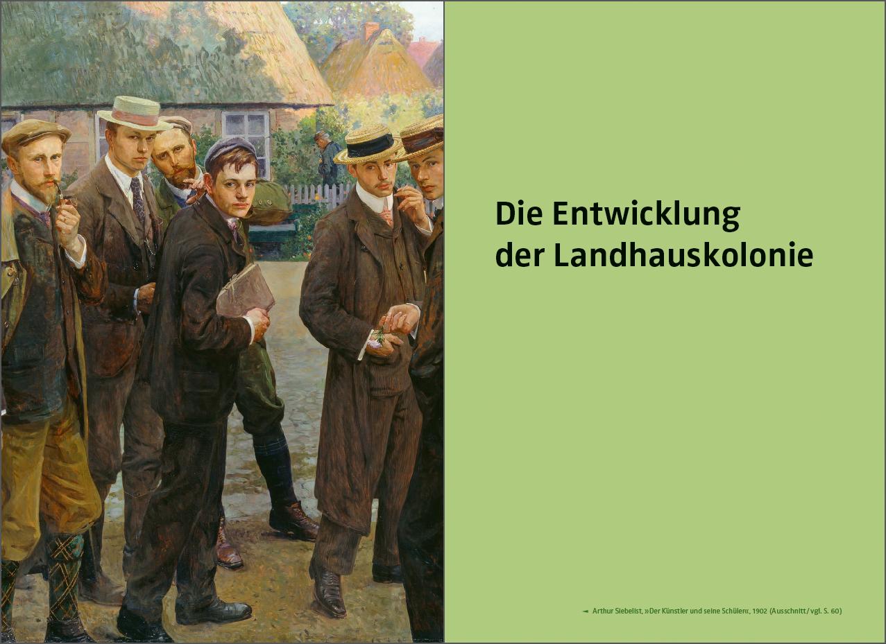 Beispielinhalt (Bild) Eine Ahnung kommender Lebenskunst. Lichtwarks Heidegarten und die Hittfelder Landhauskolonie