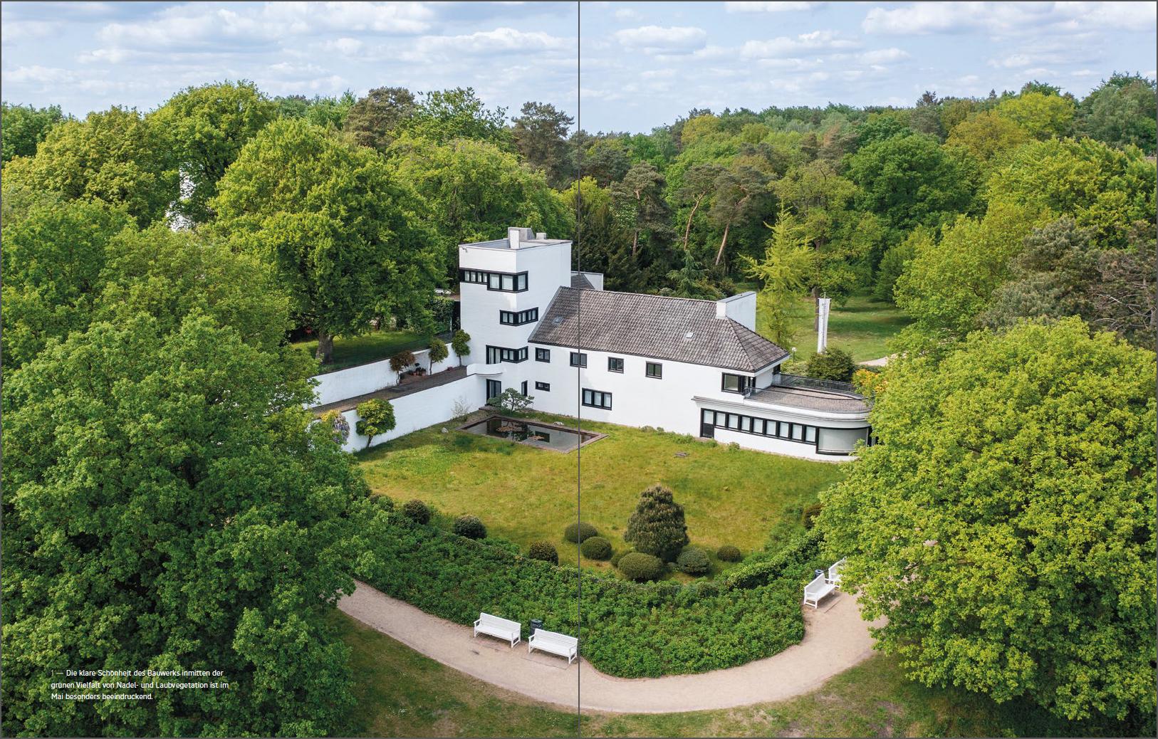 Beispielinhalt (Bild) 'Und dann der Blick ins Elbtal ...'. Karl Schneiders Landhaus Michaelsen in Hamburg