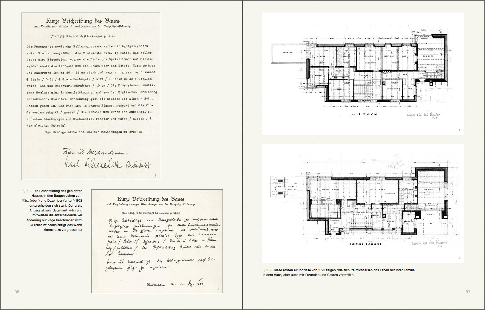 Beispielinhalt (Bild) 'Und dann der Blick ins Elbtal ...'. Karl Schneiders Landhaus Michaelsen in Hamburg