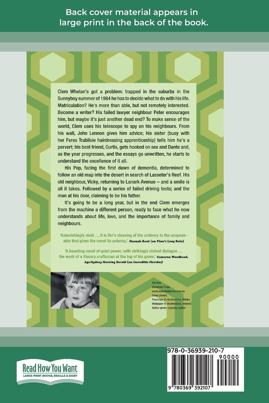 Rückseitencover This Excellent Machine [Large Print 16pt]