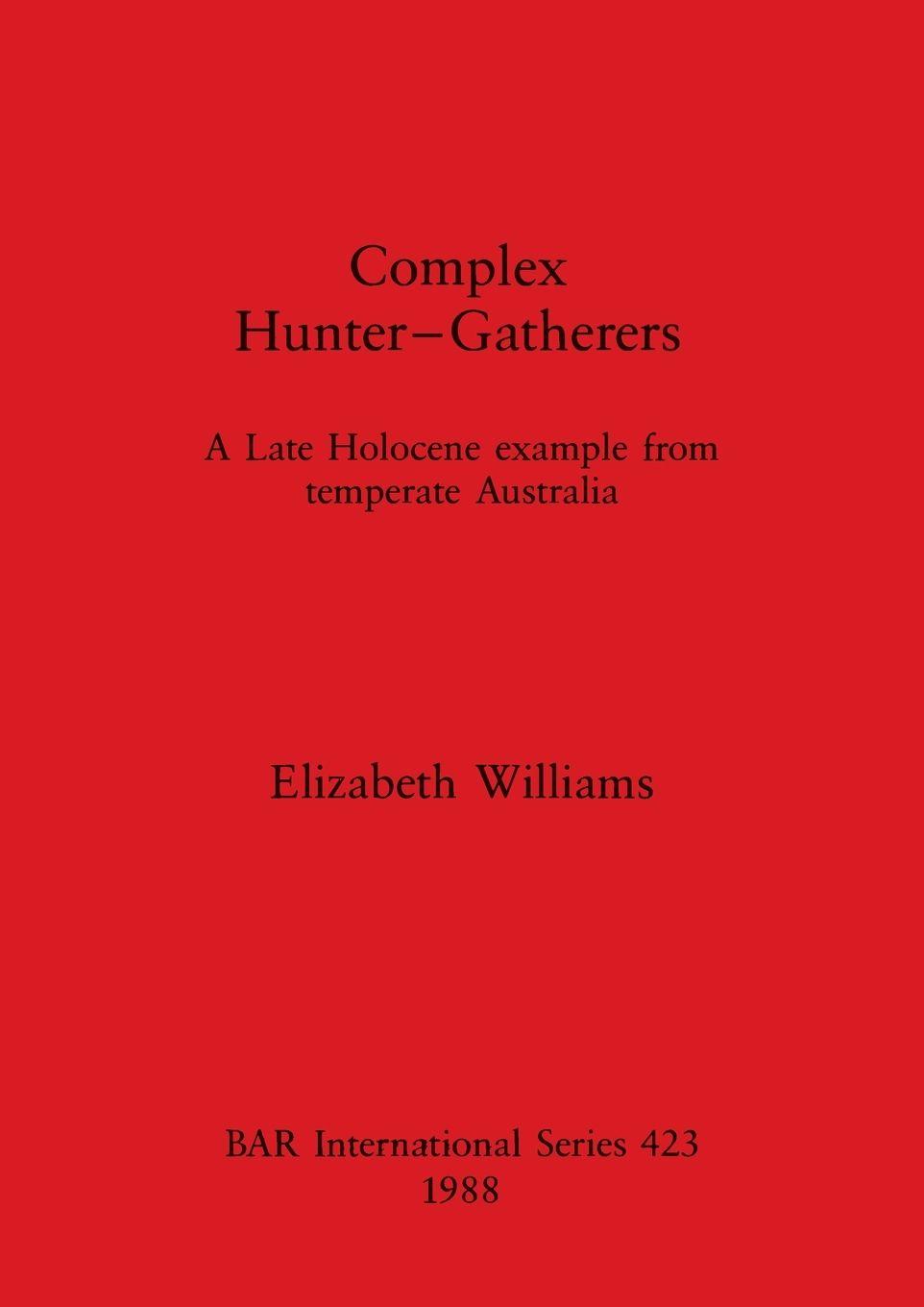 Vorderes Coverbild Complex Hunter-Gatherers