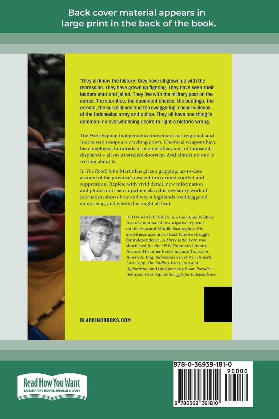 Rückseitencover The Road