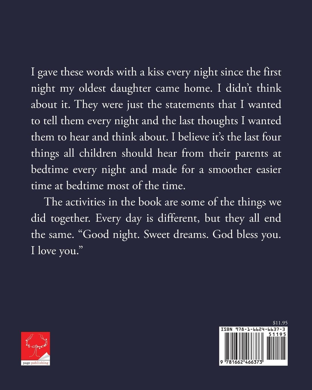 Rückseitencover Good Night, Sweet Dreams, God Bless You, I Love You