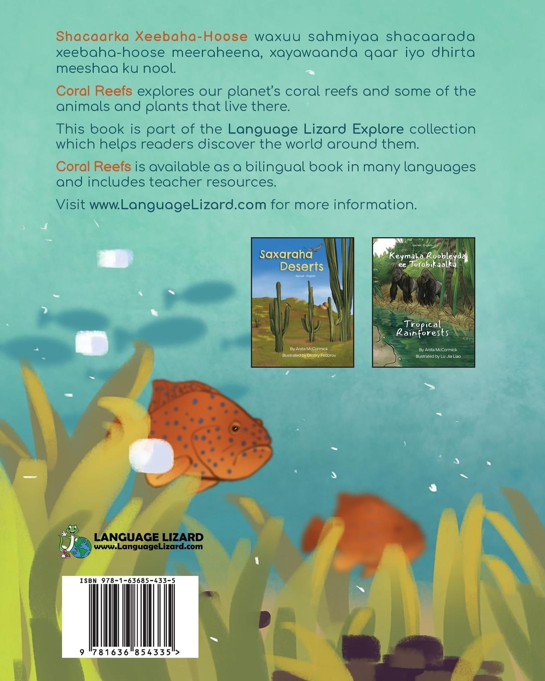 Rückseitencover Coral Reefs (Somali-English)