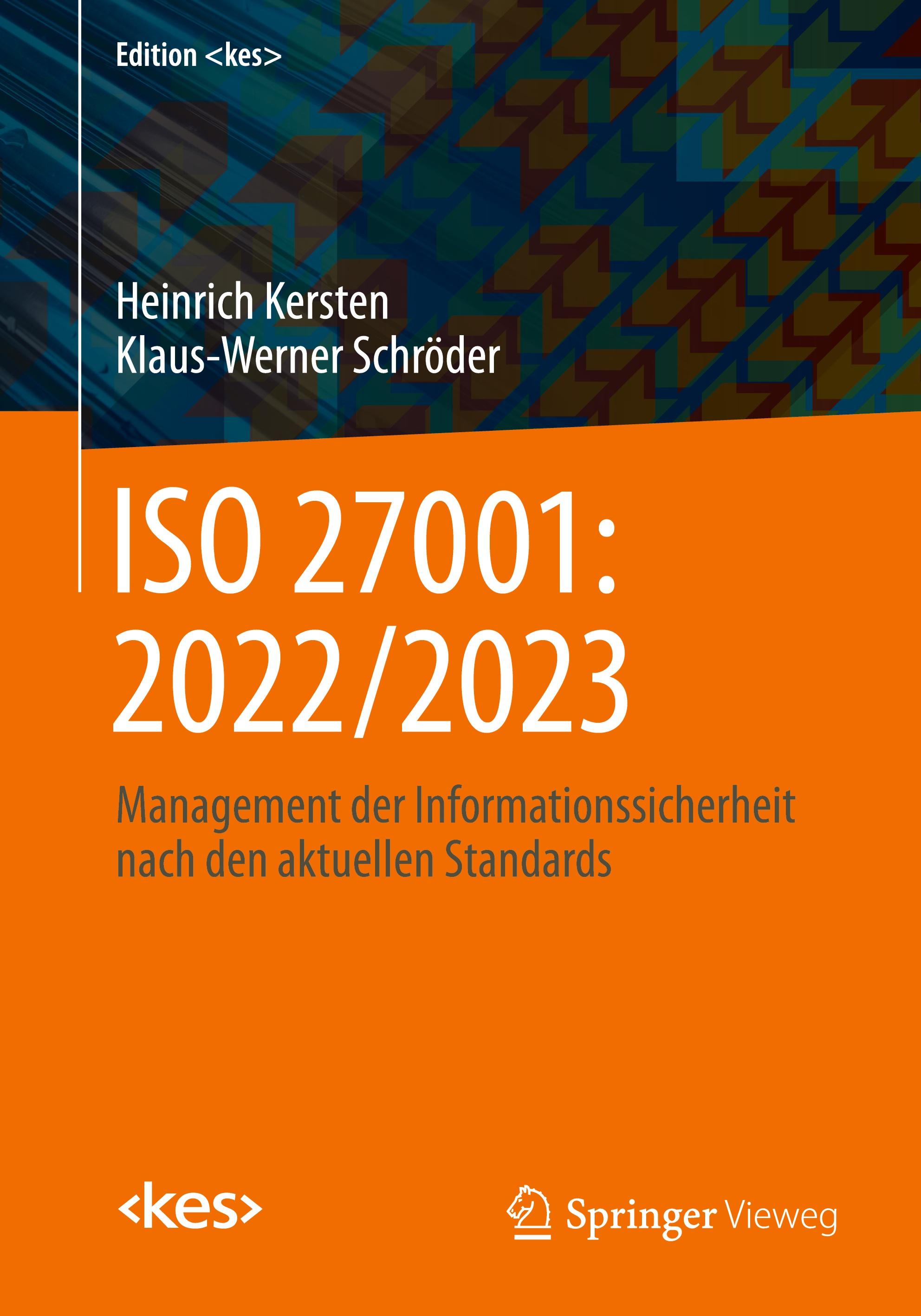 Vorderes Coverbild ISO 27001: 2022/2023