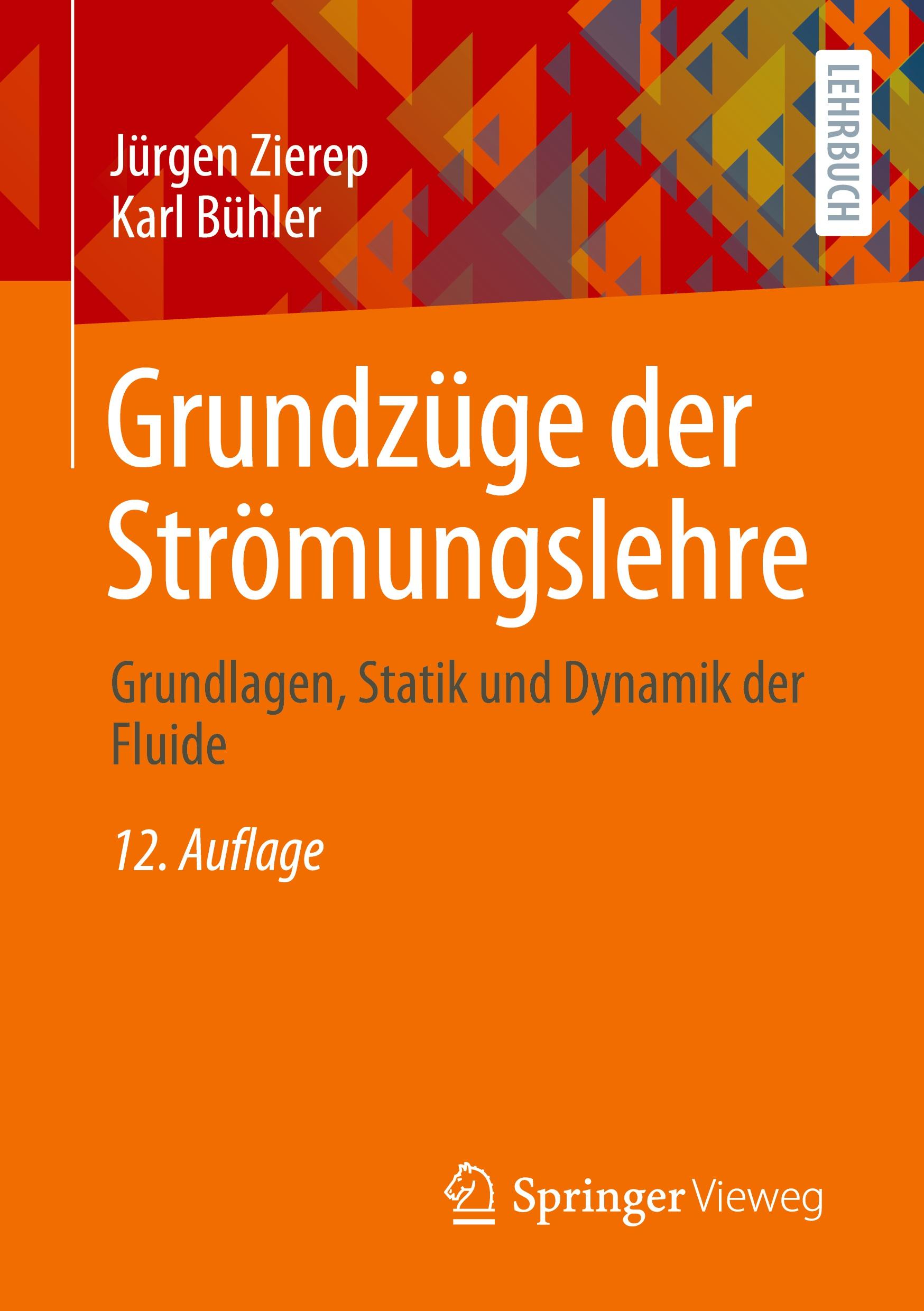 Vorderes Coverbild Grundzüge der Strömungslehre