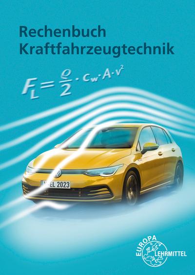 Vorderes Coverbild Rechenbuch Kraftfahrzeugtechnik