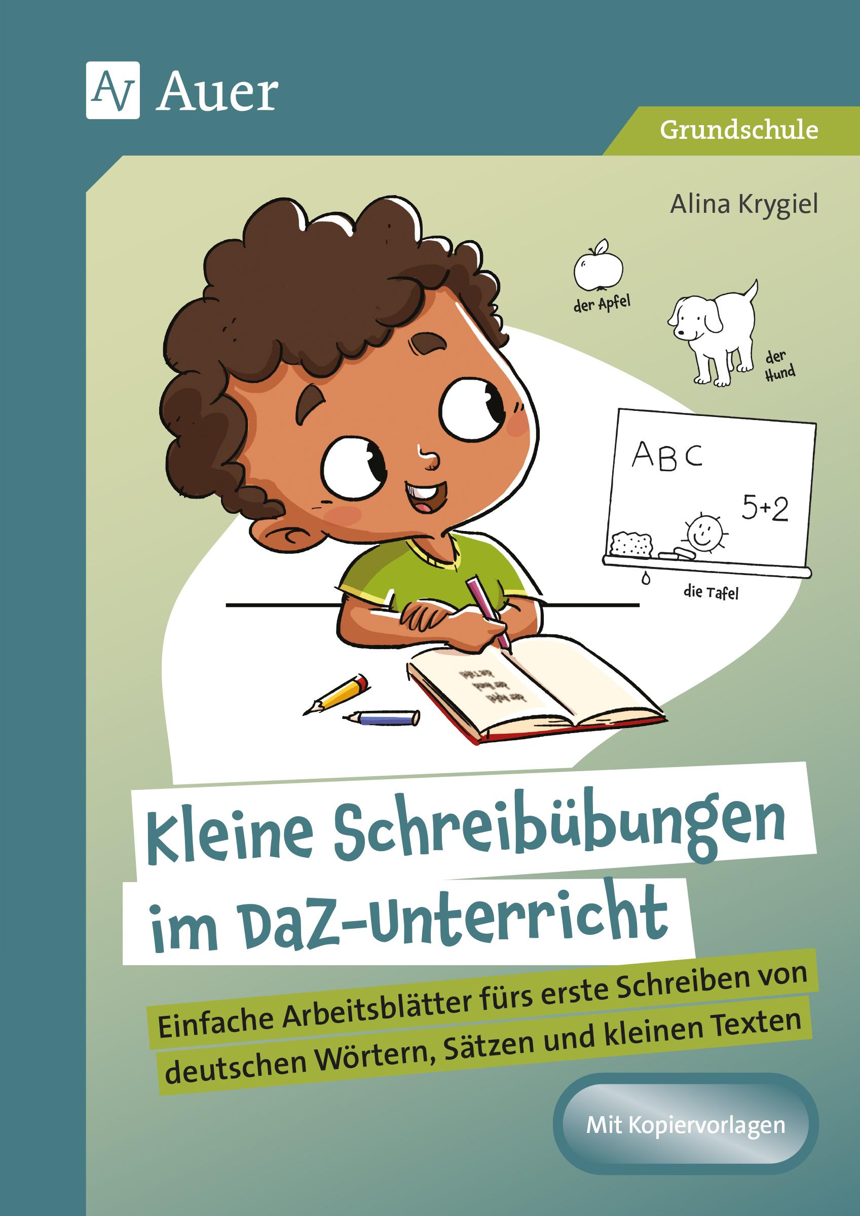 Vorderes Coverbild Kleine Schreibübungen im DaZ-Unterricht