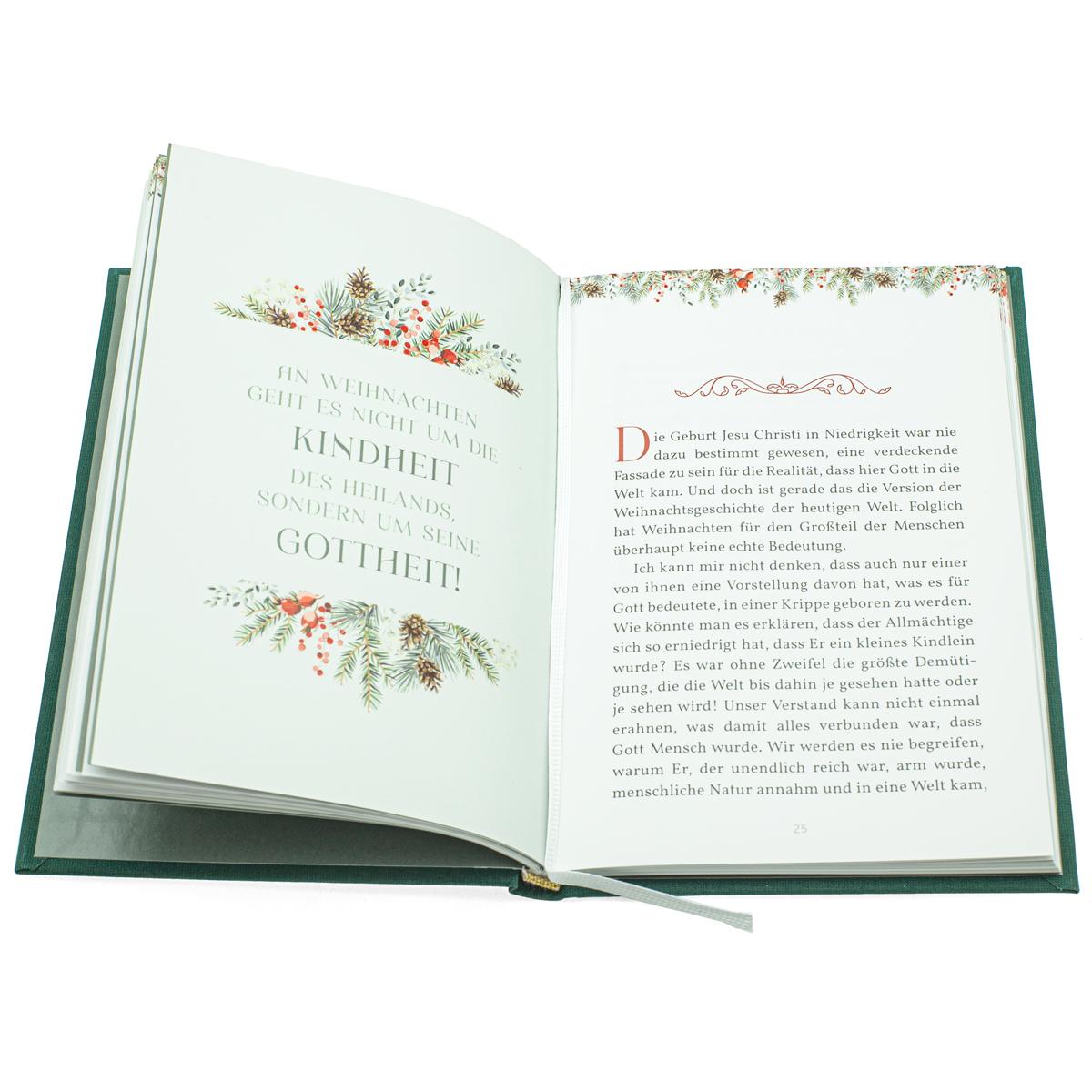 Beispielinhalt (Bild) Gott in einer Krippe