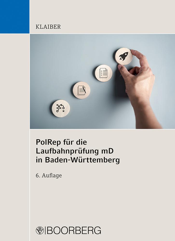 Vorderes Coverbild PolRep für die Laufbahnprüfung mD in Baden-Württemberg