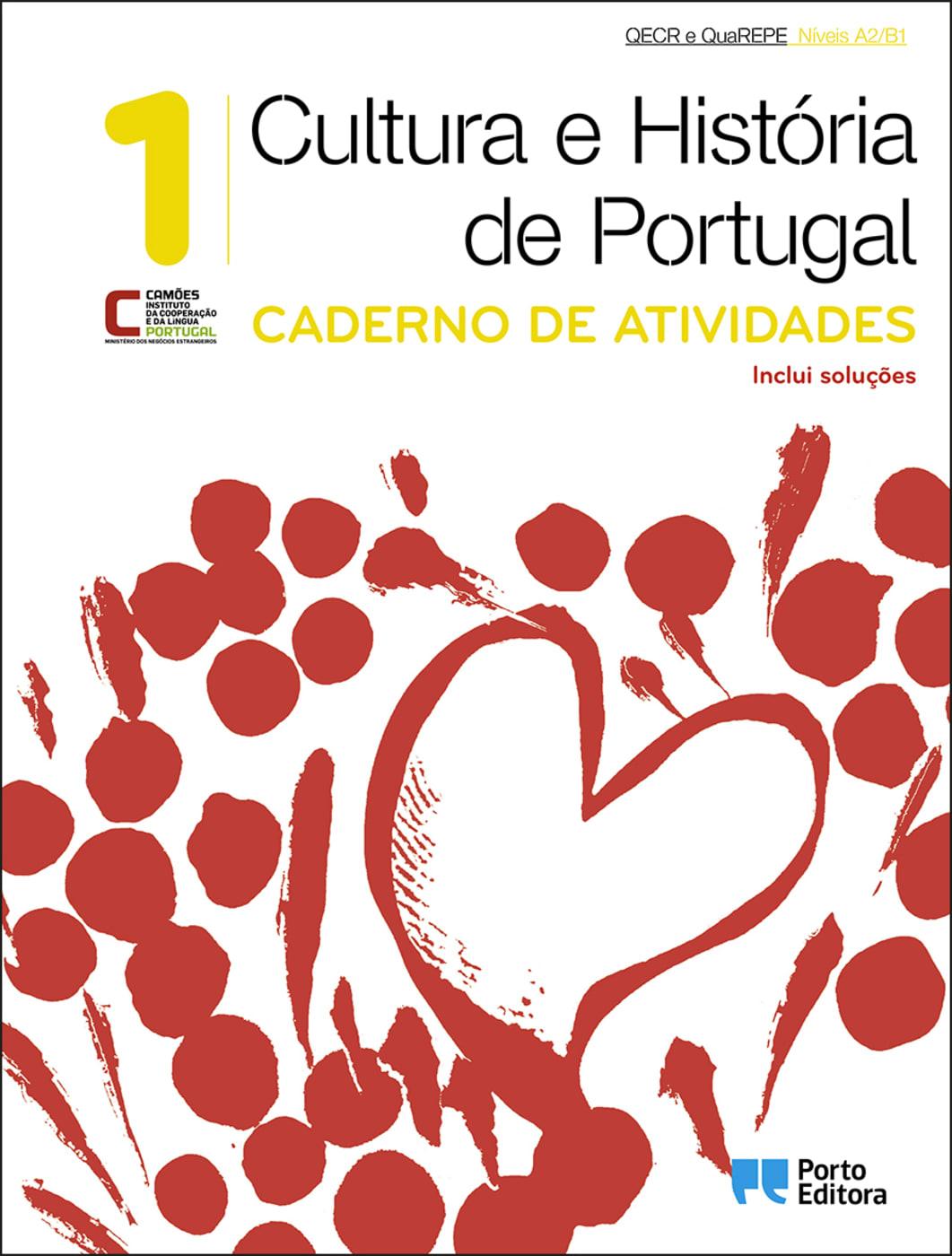 Vorderes Coverbild Cultura e História de Portugal A2/B1 - Volume 1. Übungsbuch
