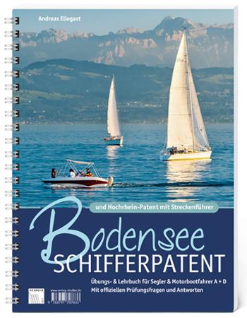 Vorderes Coverbild Bodensee Schifferpatent & Hochrheinpatent mit Streckenführer