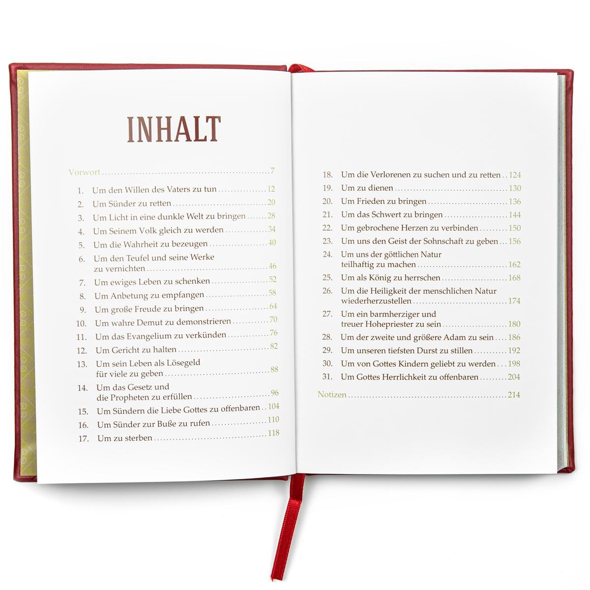 Beispielinhalt (Bild) Warum Christus kam