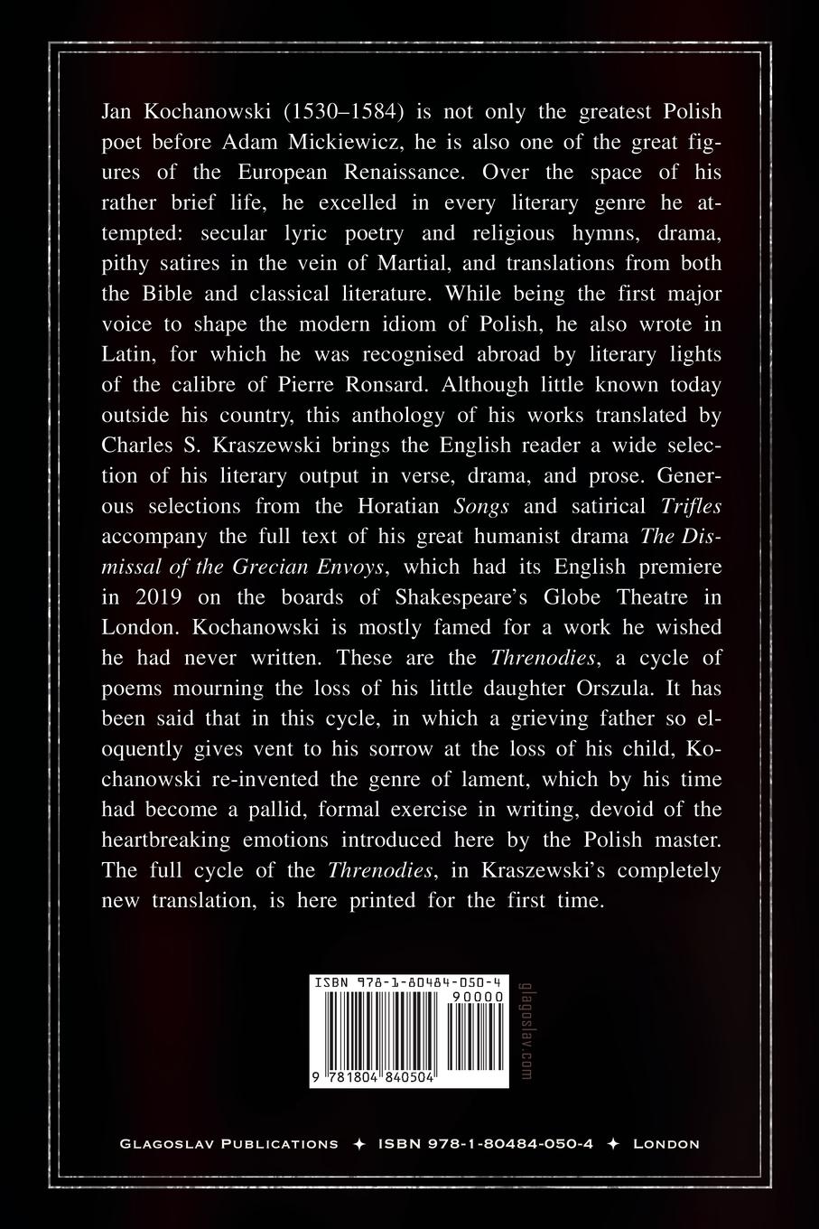 Rückseitencover Selected Works