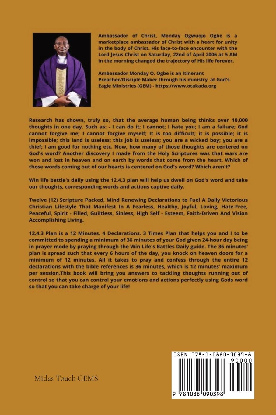 Rückseitencover Win Life's Battles Daily - 12.4.3 Plan