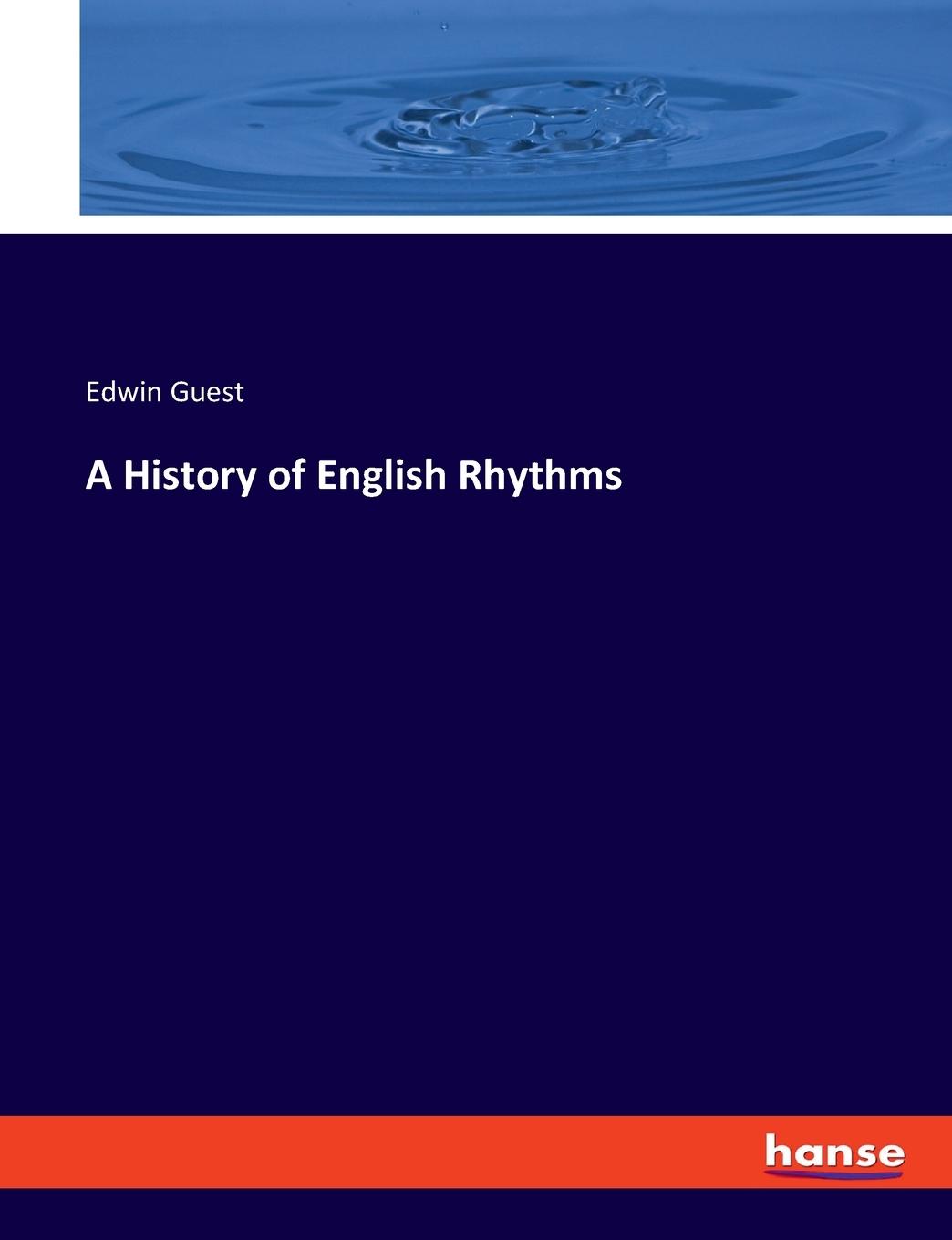 Vorderes Coverbild A History of English Rhythms