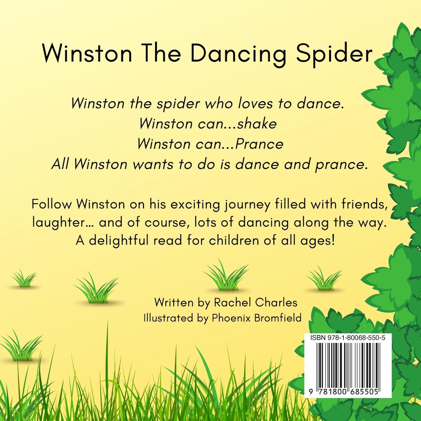 Rückseitencover Winston The Dancing Spider