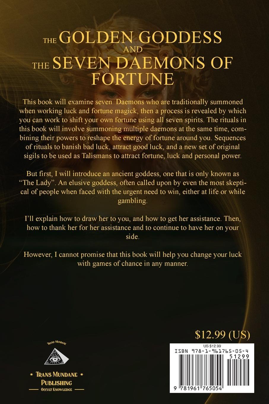 Rückseitencover Daemons of Fortune