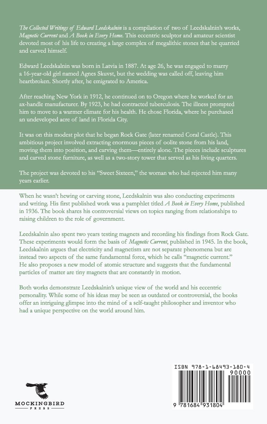 Rückseitencover The Collected Writings of Edward Leedskalnin