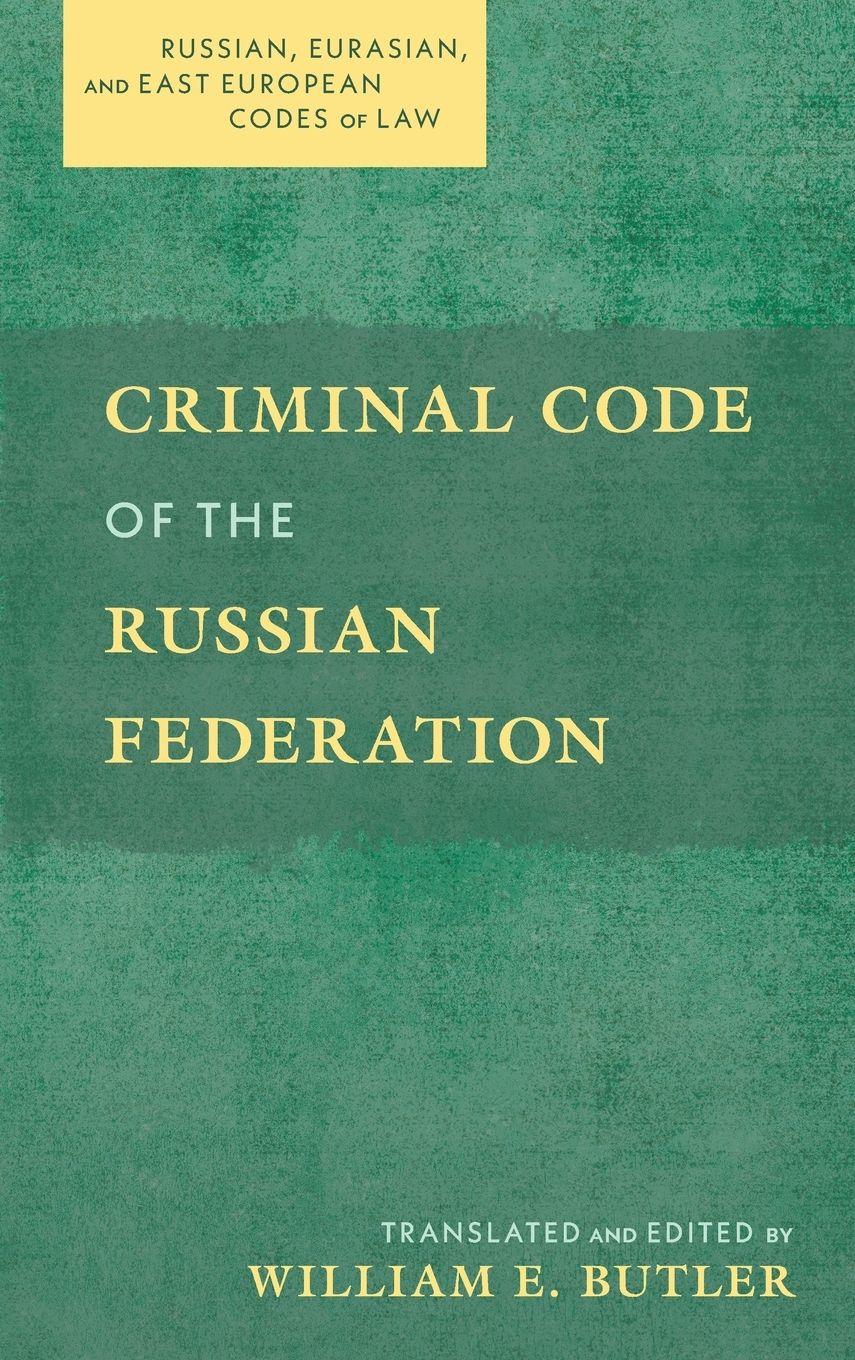 Vorderes Coverbild Criminal Code of the Russian Federation