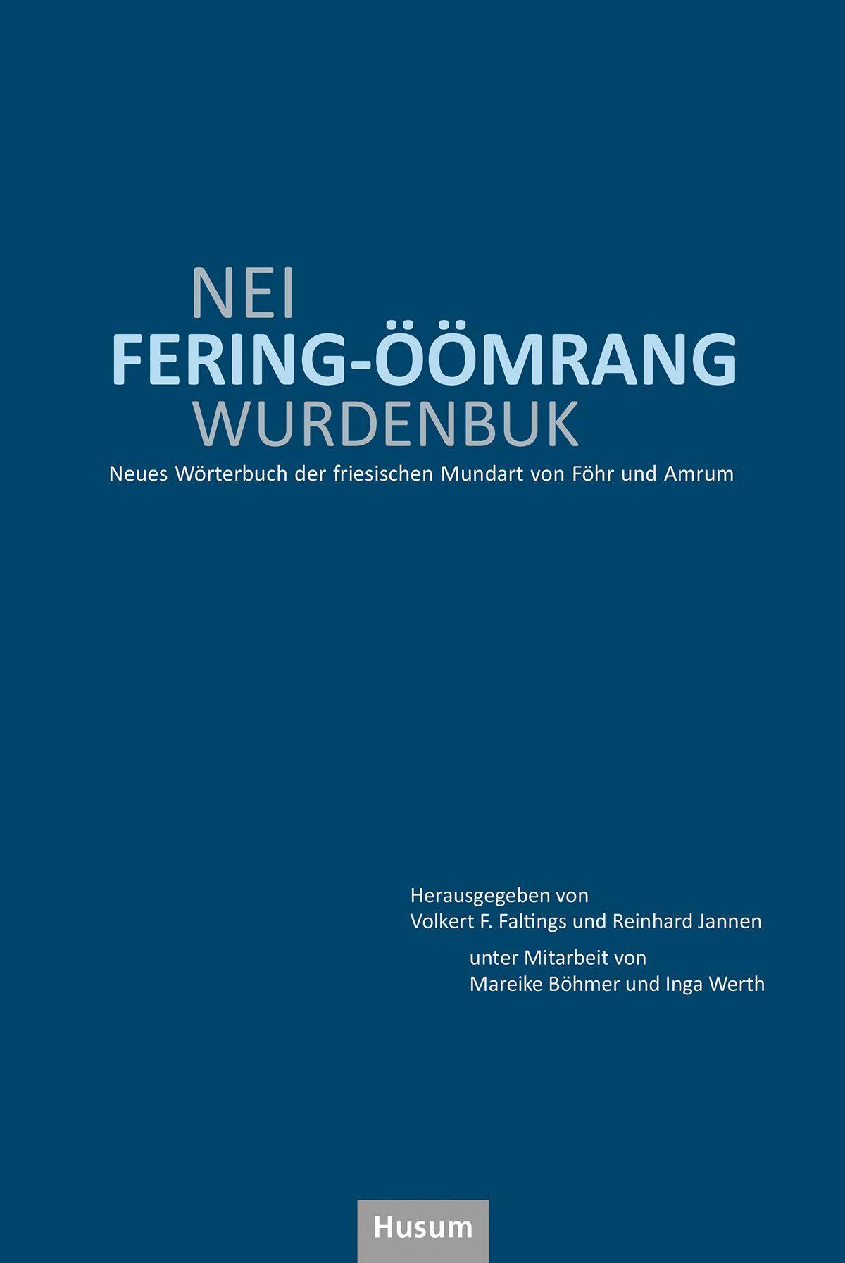 Vorderes Coverbild Nei fering-öömrang Wurdenbuk