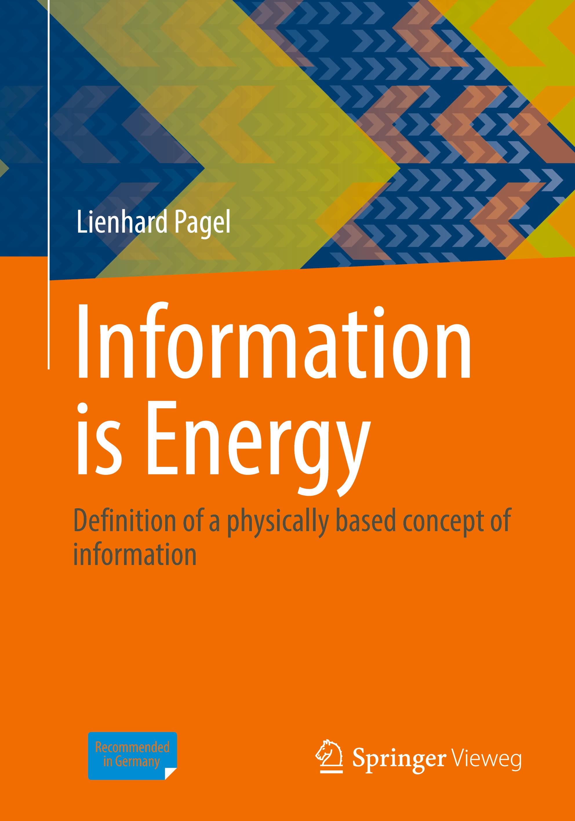 Vorderes Coverbild Information is Energy