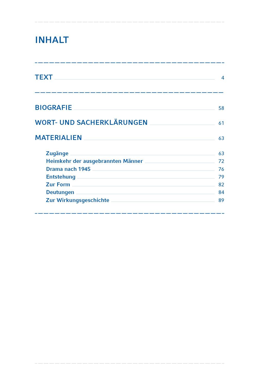 Beispielinhalt (Bild) Draußen vor der Tür