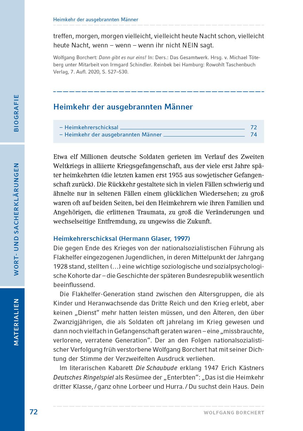 Beispielinhalt (Bild) Draußen vor der Tür