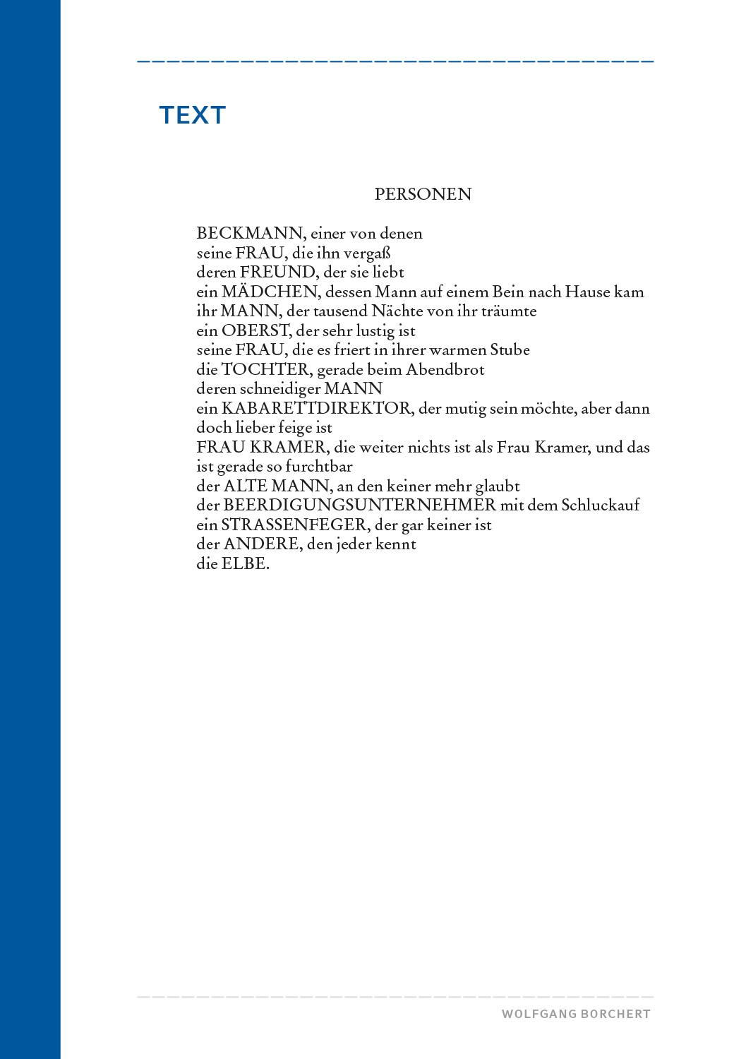 Beispielinhalt (Bild) Draußen vor der Tür