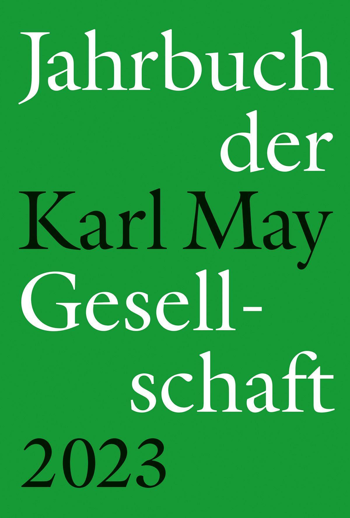 Vorderes Coverbild Jahrbuch der Karl-May-Gesellschaft 2023