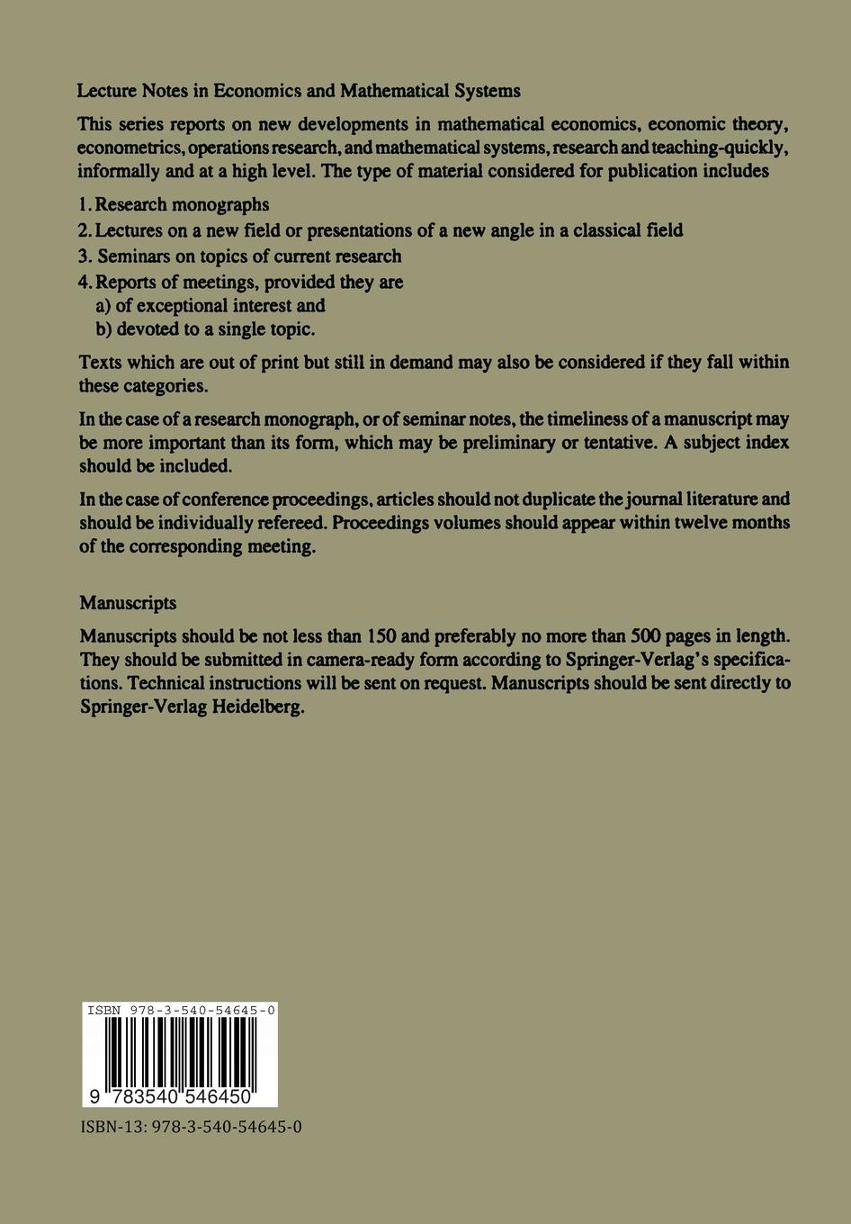 Rückseitencover Flexibility and Adjustment to Information in Sequential Decision Problems