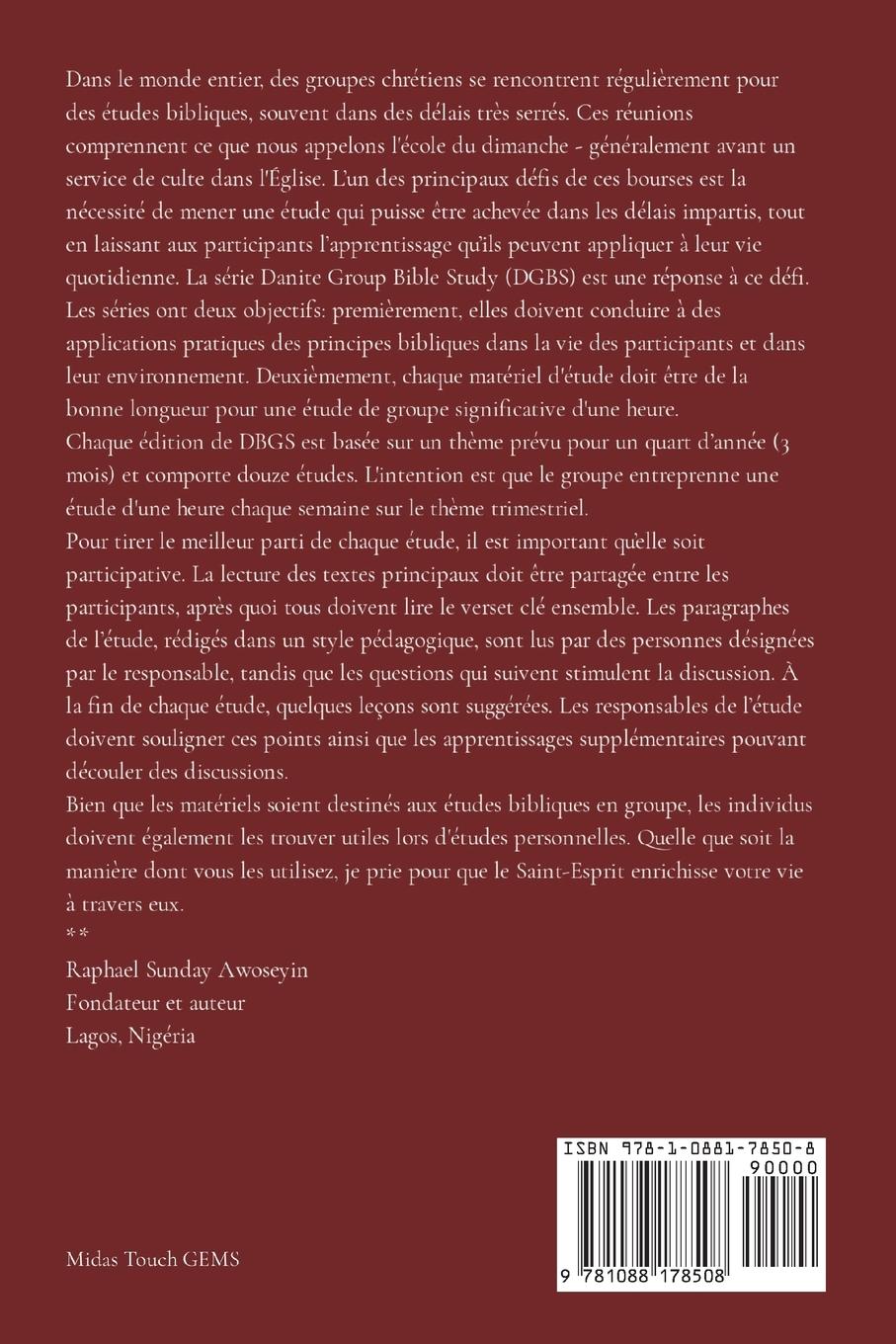 Rückseitencover Se tenir sur les promesses de Dieu - Edition révisée 2019