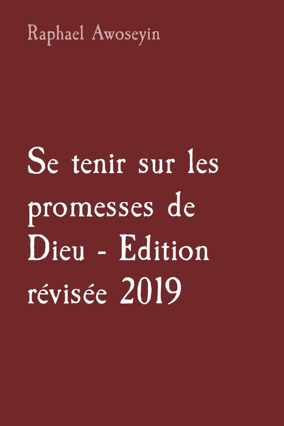 Vorderes Coverbild Se tenir sur les promesses de Dieu - Edition révisée 2019
