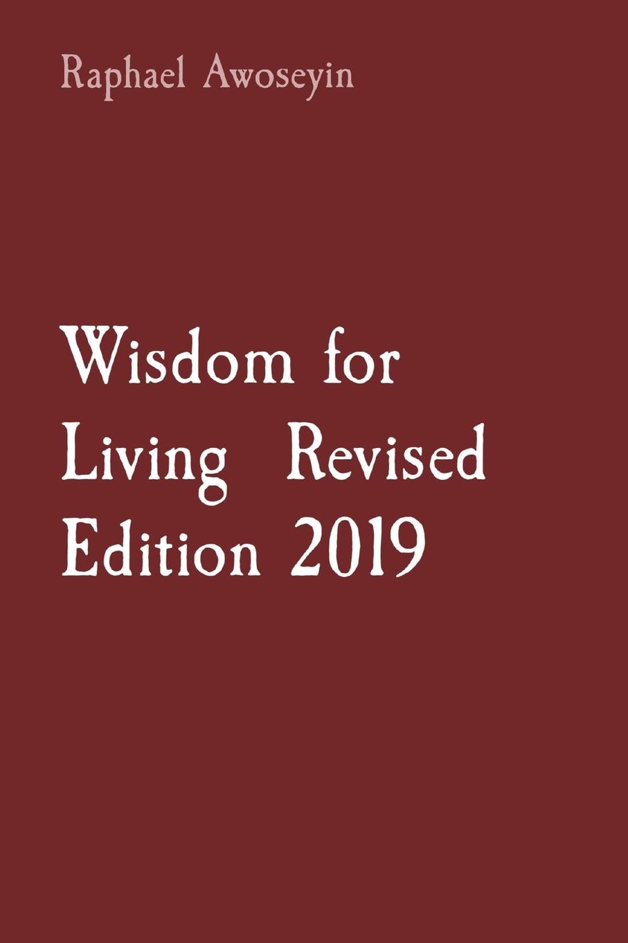 Vorderes Coverbild Wisdom for Living  Revised Edition 2019