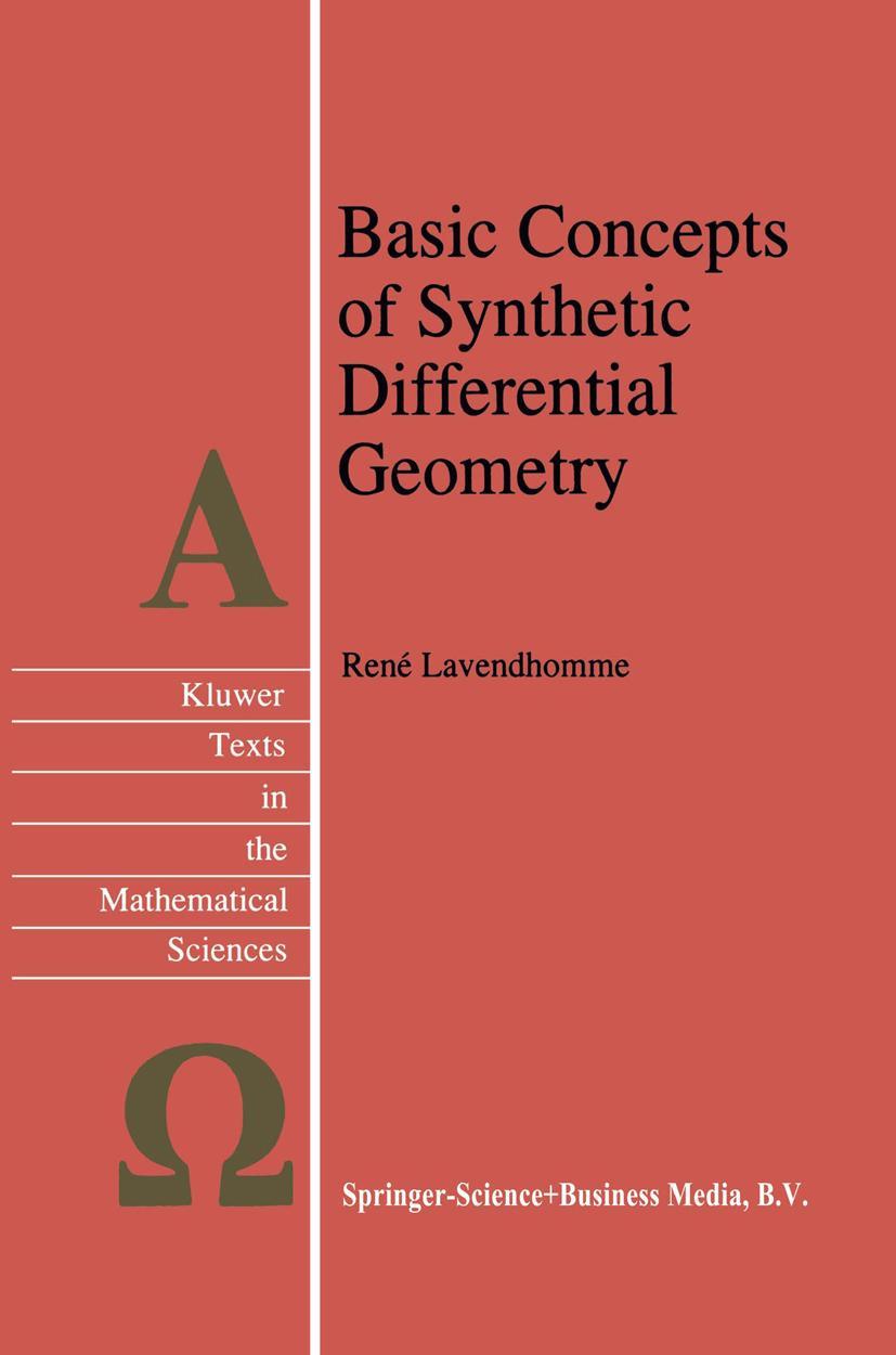 Vorderes Coverbild Basic Concepts of Synthetic Differential Geometry