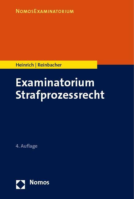 Vorderes Coverbild Examinatorium Strafprozessrecht