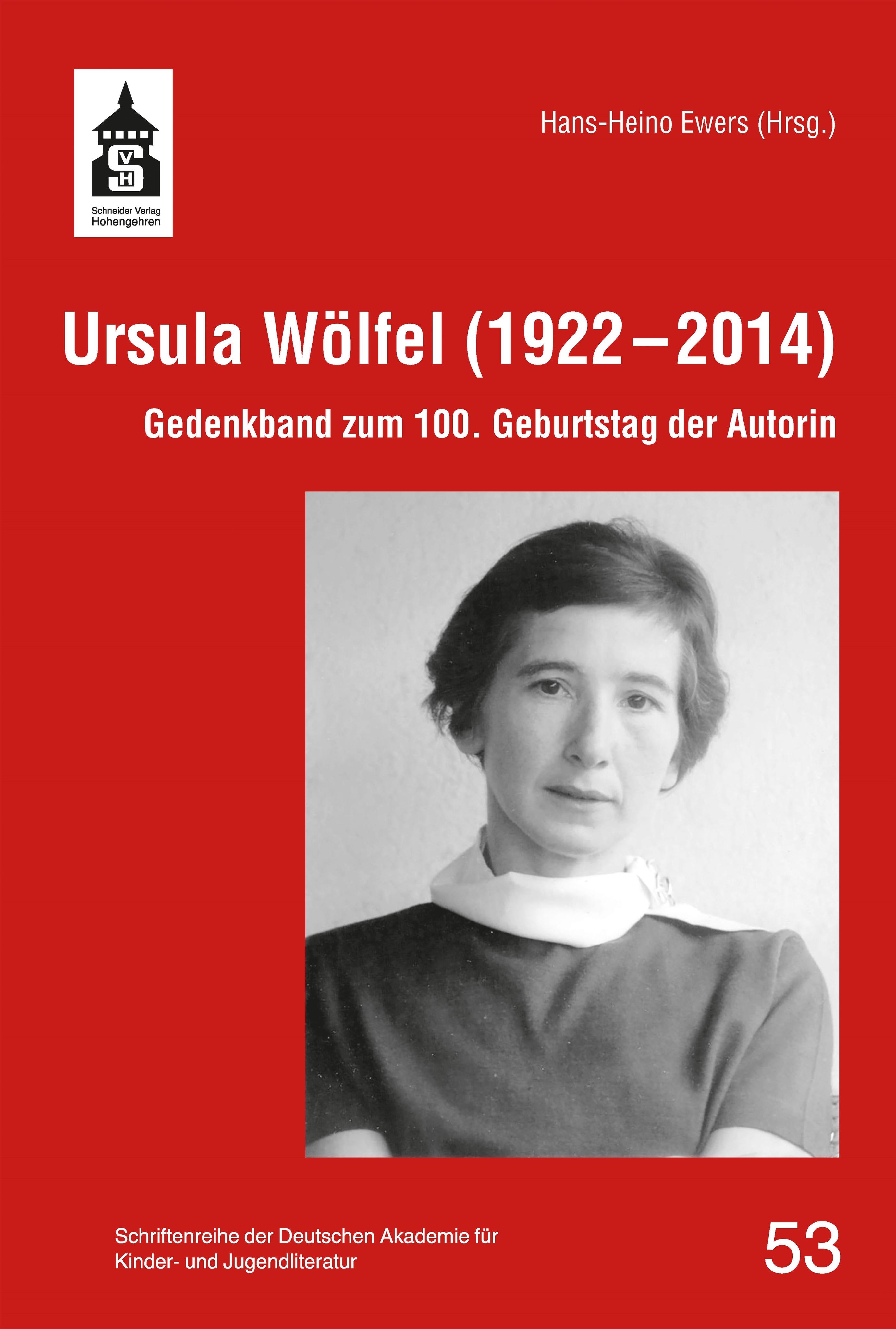Vorderes Coverbild Ursula Wölfel (1922-2014)