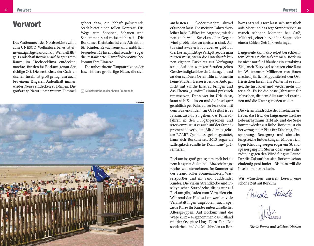 Beispielinhalt (Bild) Reise Know-How Reiseführer Borkum