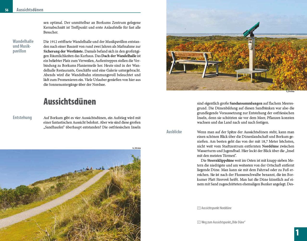 Beispielinhalt (Bild) Reise Know-How Reiseführer Borkum