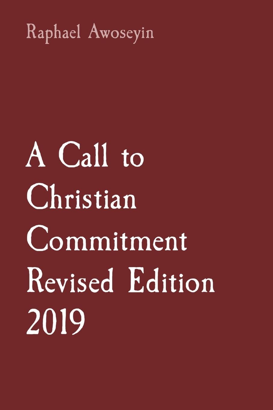 Vorderes Coverbild A Call to Christian Commitment Revised Edition 2019
