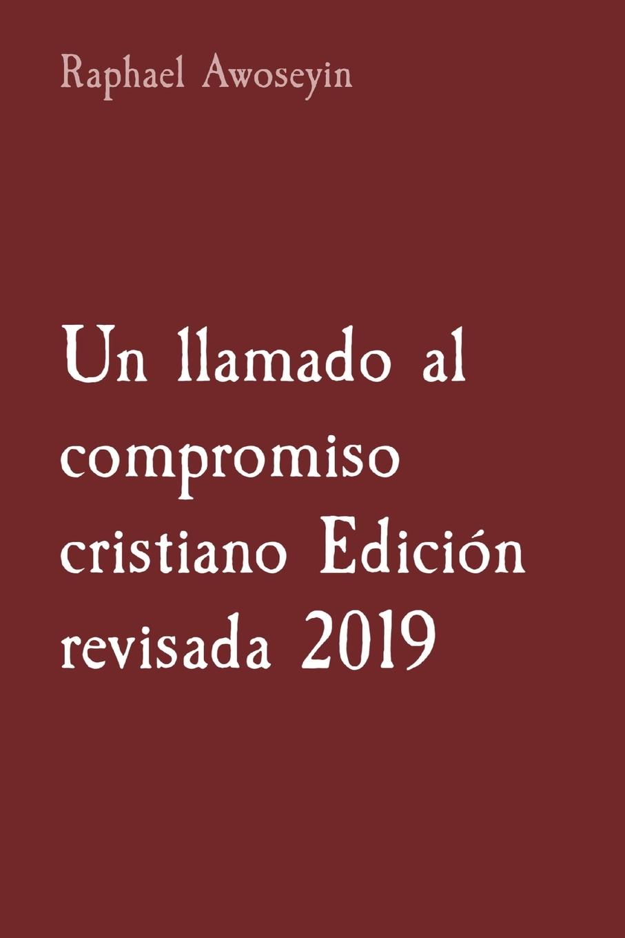 Vorderes Coverbild Un llamado al compromiso cristiano Edición revisada 2019