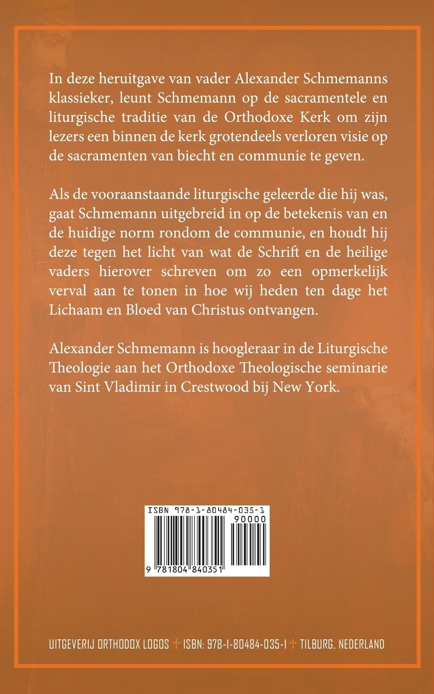 Rückseitencover Biecht en communie